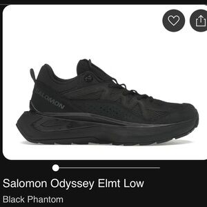 Salomon Black Odyssey ELMT Low Sneakers